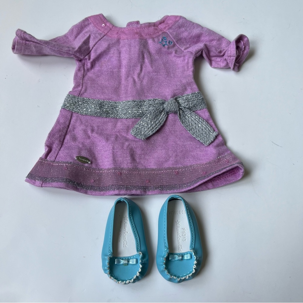 AMERICAN GIRL BRAND Truly me lilac dress 18” doll clothes outfit toy